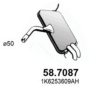 VW 1K6253609Q End Silencer